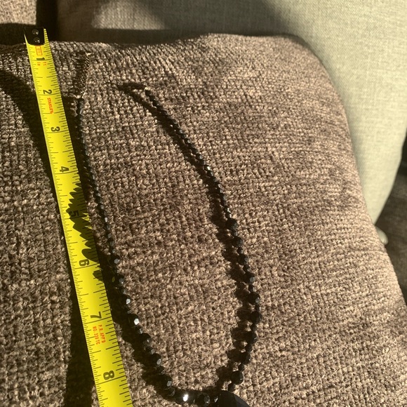 Black crystal necklace - Picture 3 of 3